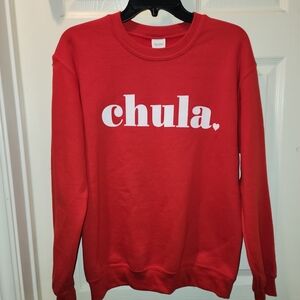Gildan Red Crewneck Sweatshirt